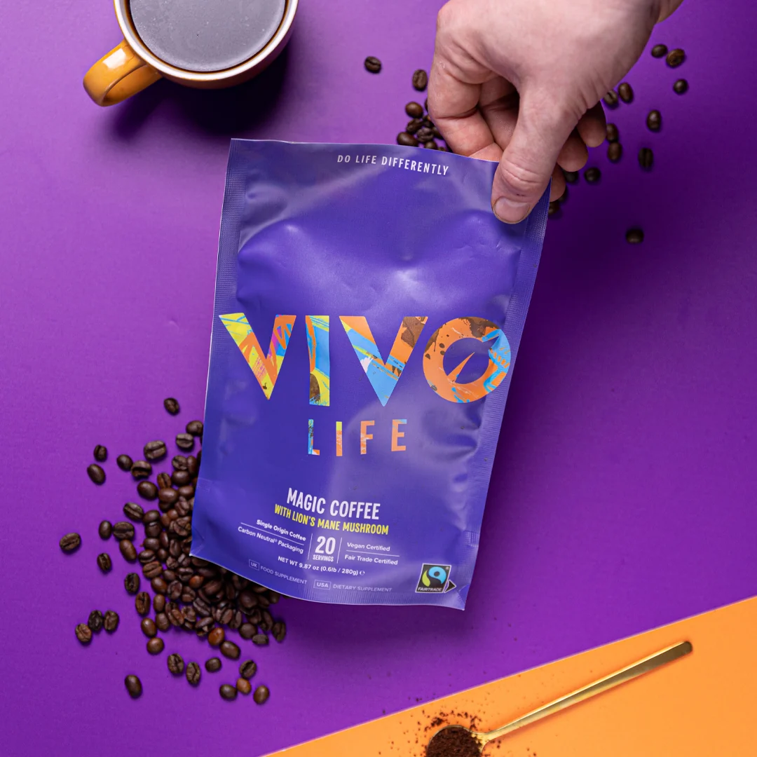 Vivo Life | Magic Coffee with Lion's Mane Mushroom | 280g (20 servings)