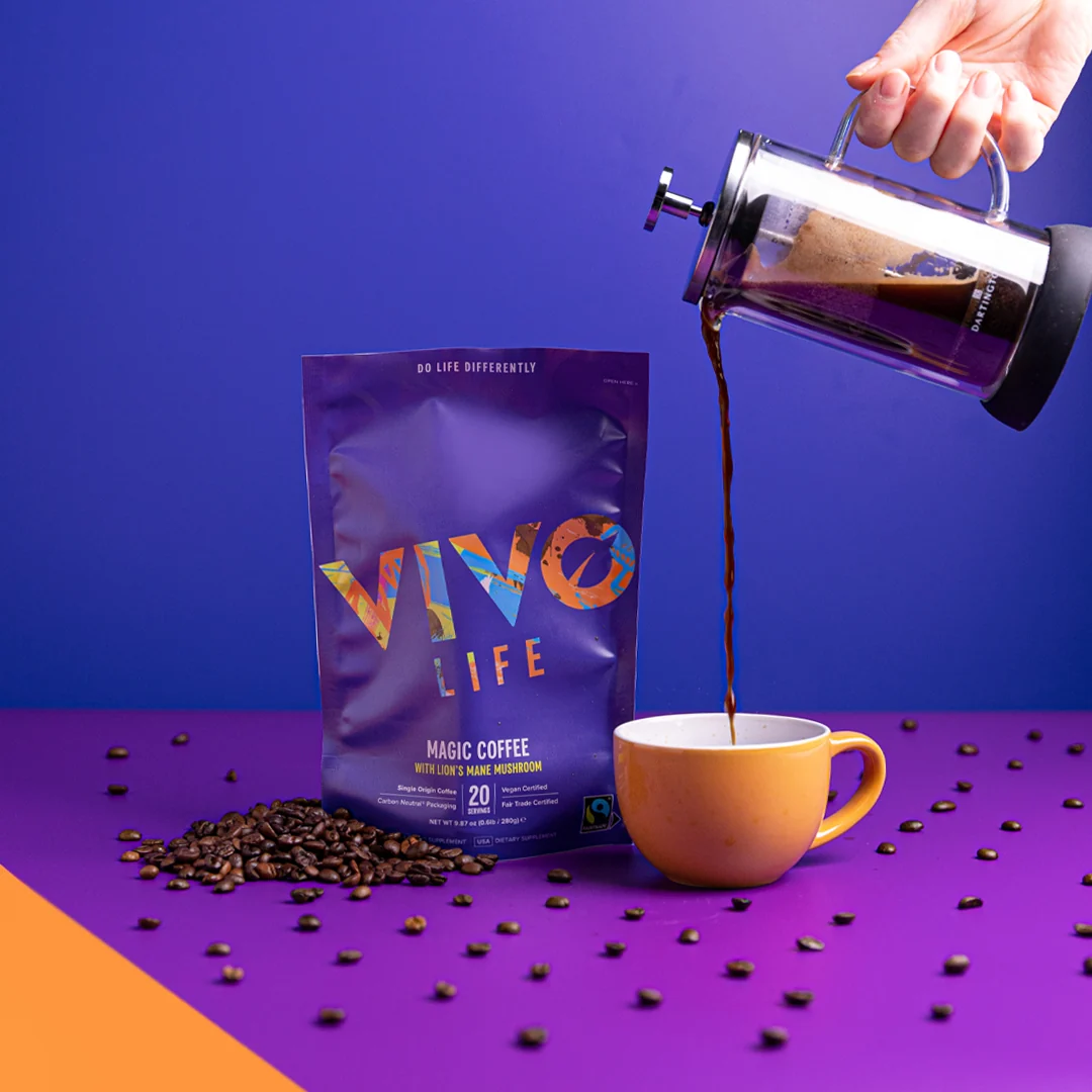 Vivo Life | Magic Coffee with Lion's Mane Mushroom | 280g (20 servings)