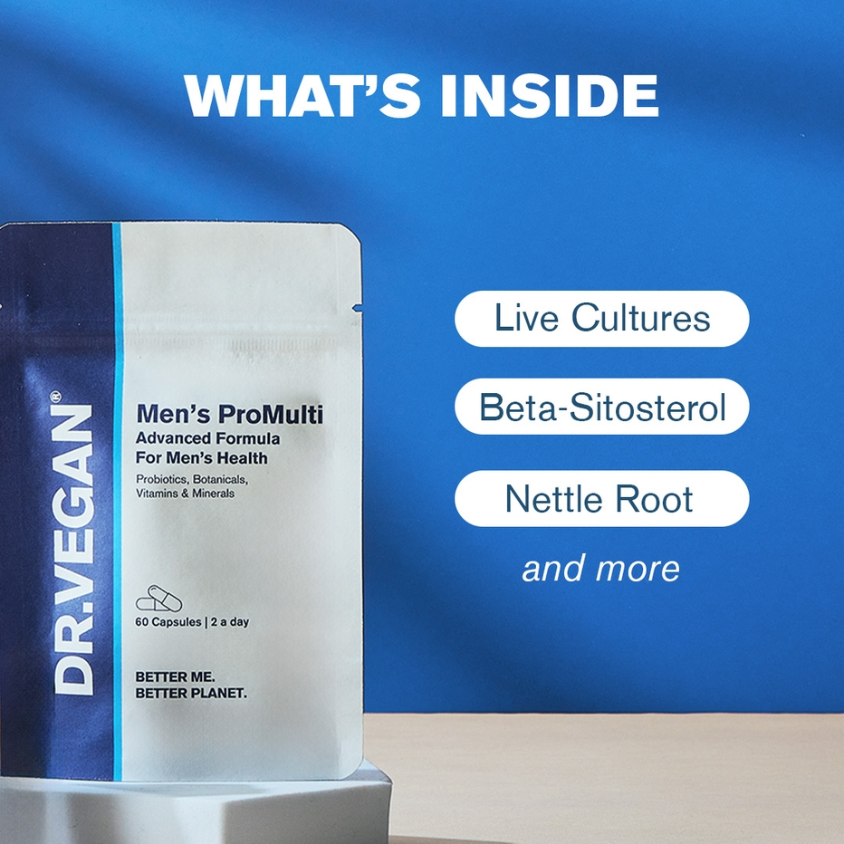 DR.VEGAN | Men's Promulti Vitamins & Minerals | 60 Capsules