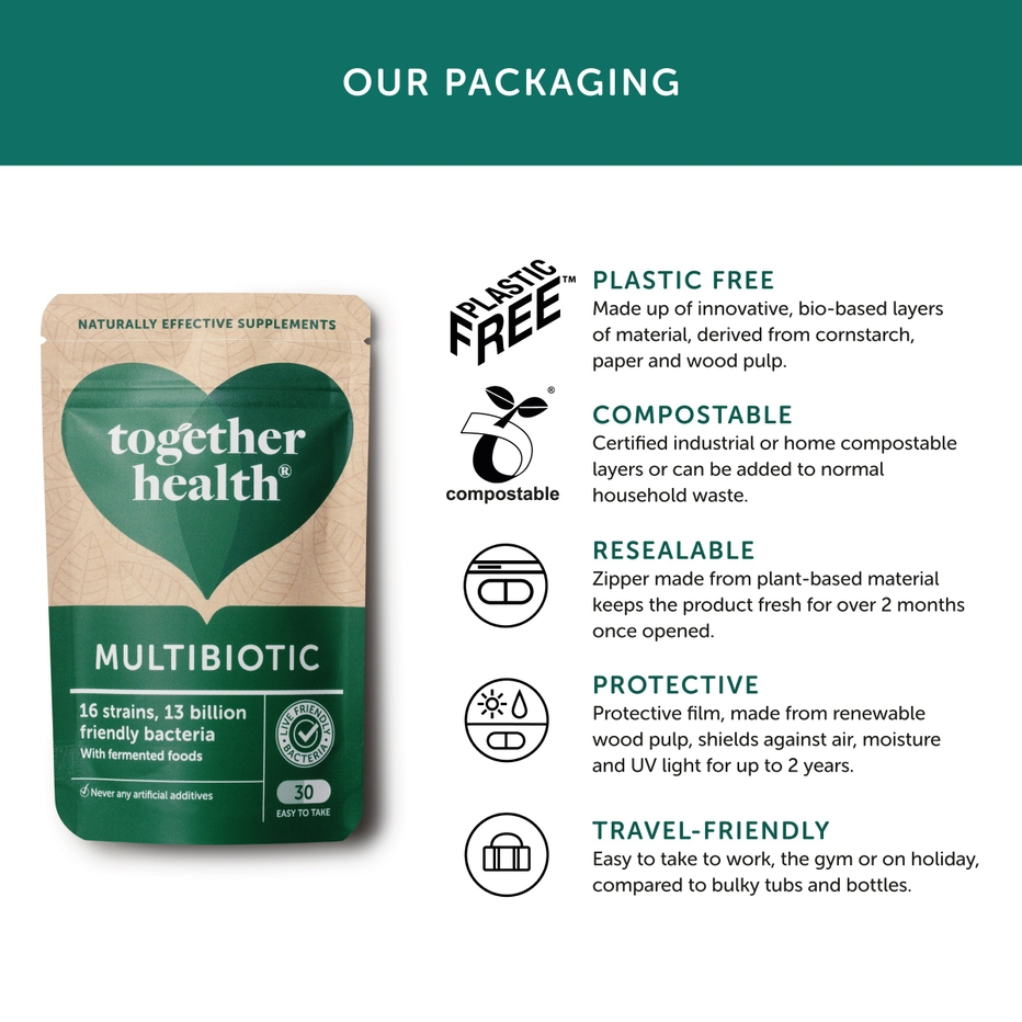 Together Health | Vegan Multibiotic | 30 Capsules
