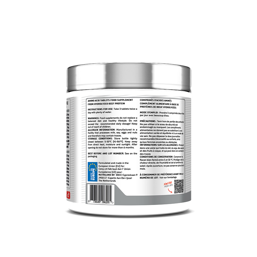 BMXX Sports Nutrition | Beef Amino – from Hydrolysed Beef Protein | 270 Tablets