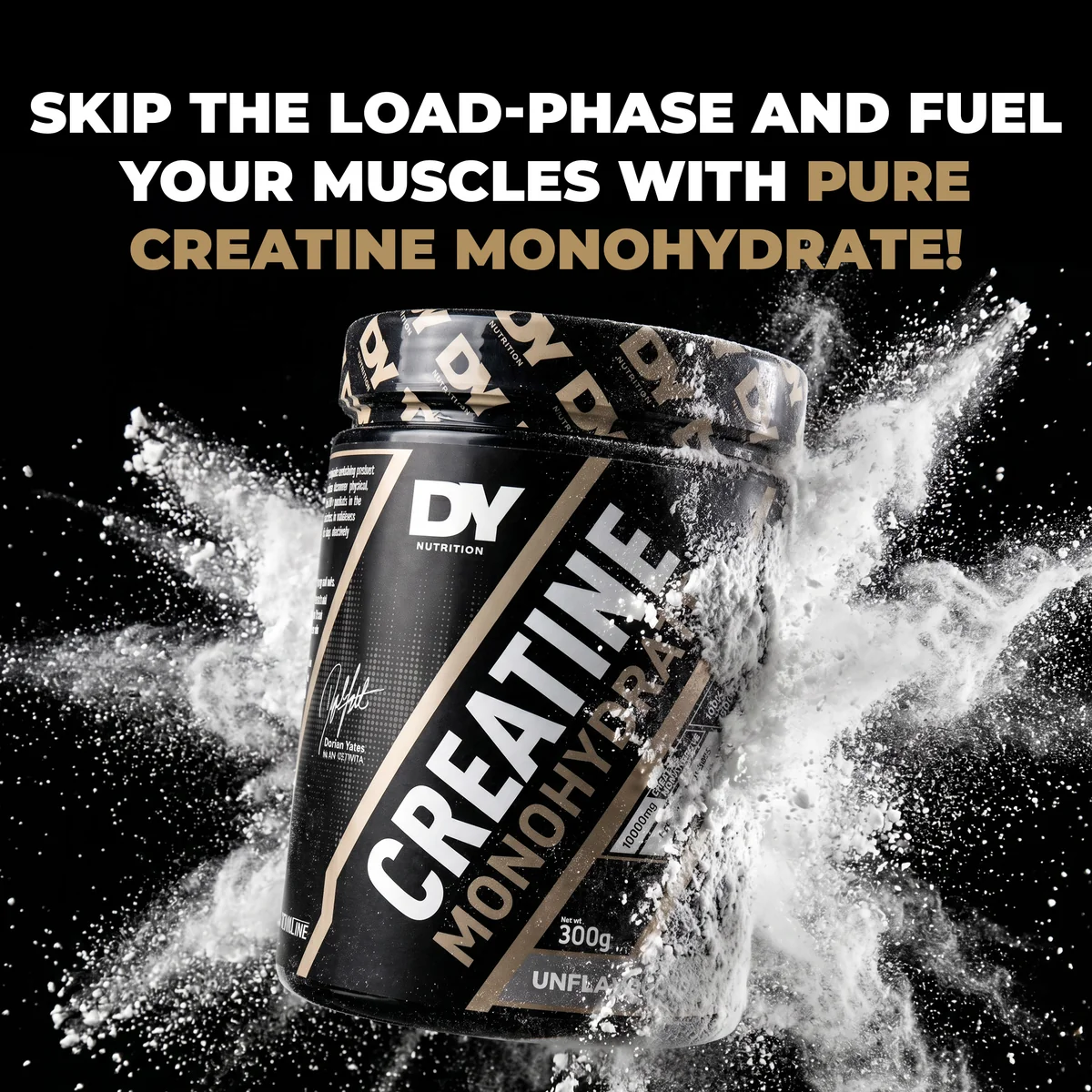 Dorian Yates | Creatine Monohydrate | 300g (60 servings)