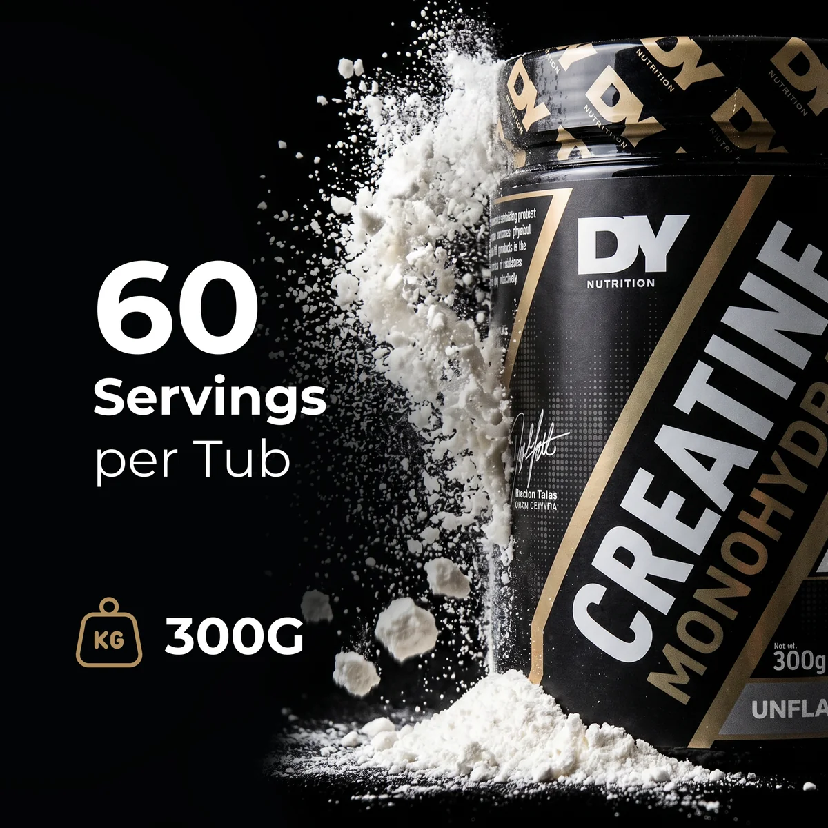 Dorian Yates | Creatine Monohydrate | 300g (60 servings)