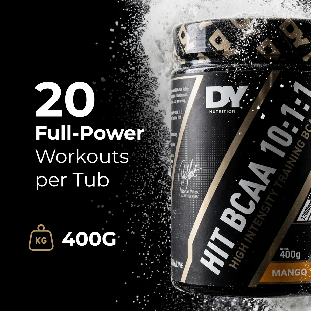 Dorian Yates | HIT BCAA 10:1:1 | 400g (20 servings)