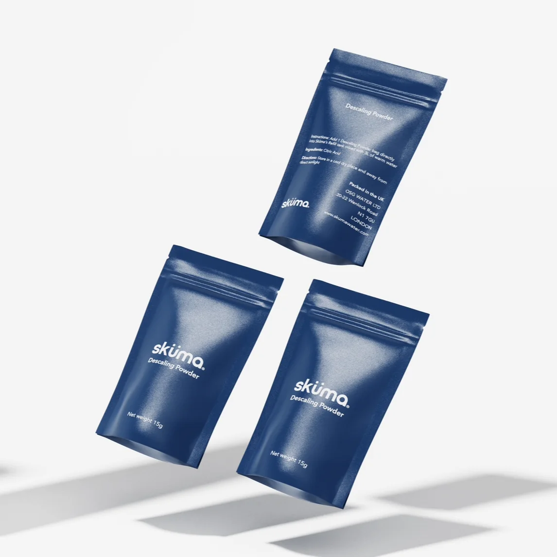 Sküma Water: Maintenance Kit Refills (x3 Pouches)