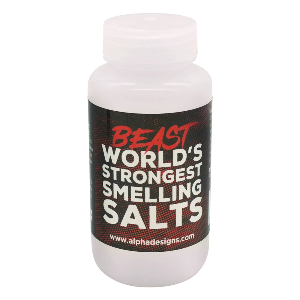 Alpha Designs BEAST Worlds Strongest Smelling Salts 60 grams