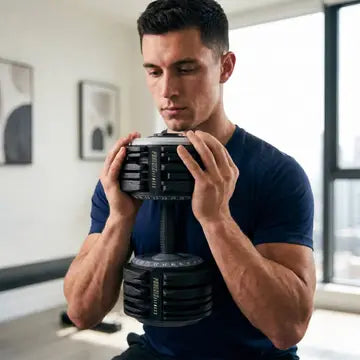 Phoenix Fitness Adjustable Dumbbells 2.5 to 25 kg