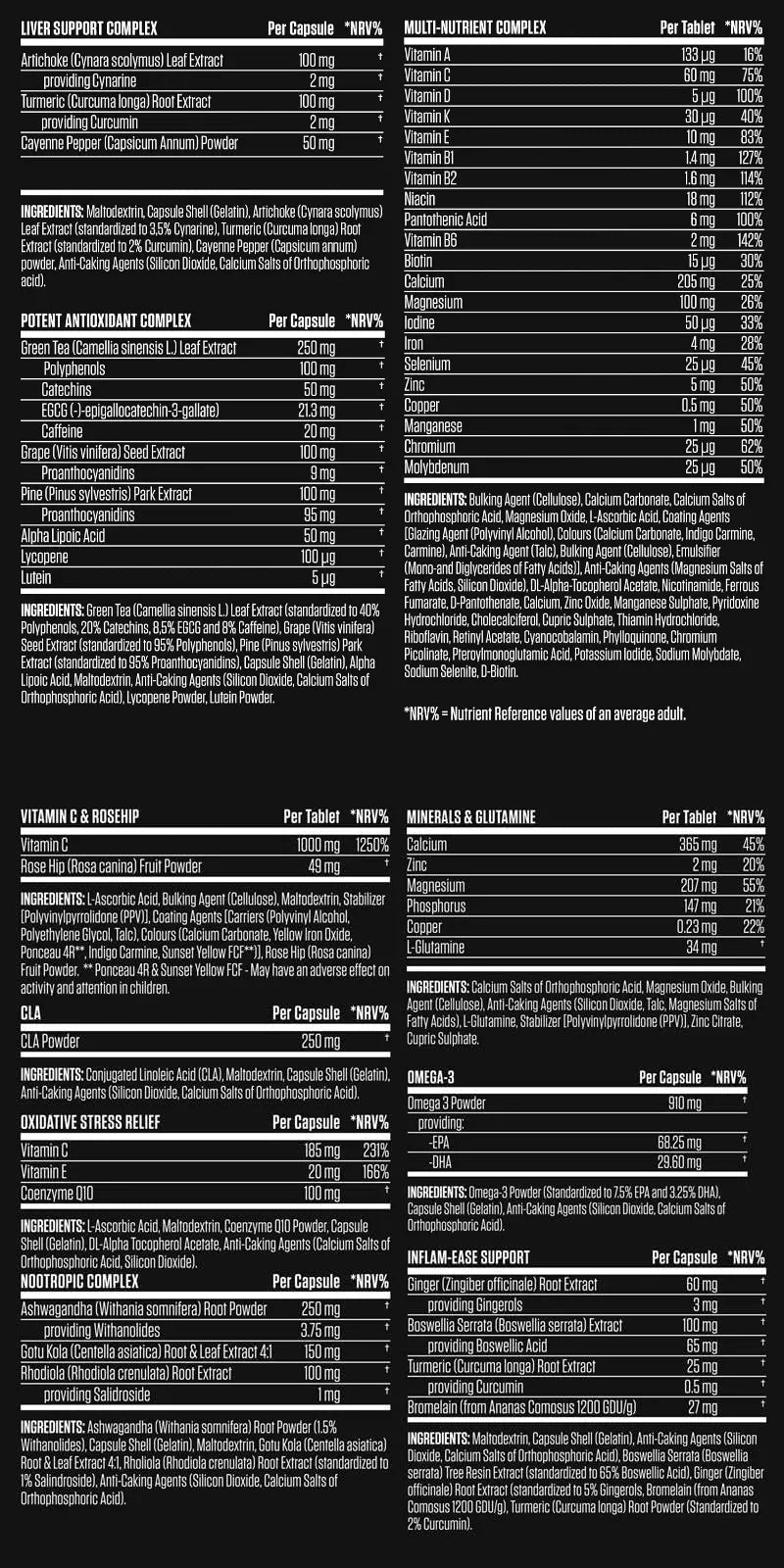 Applied Nutrition Black Stak / 30 packs / 30 servings