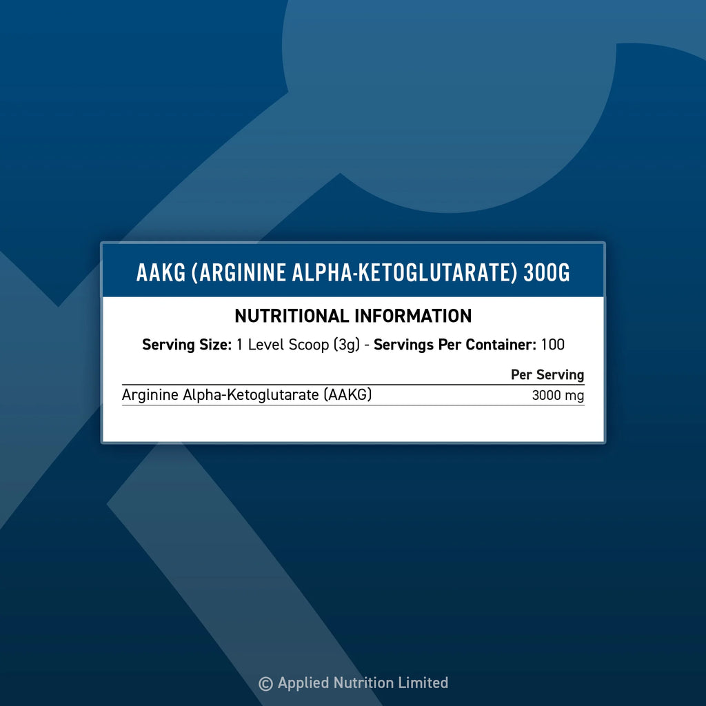 Applied Nutrition AAKG / 3000 mg / 300 grams / 100 servings