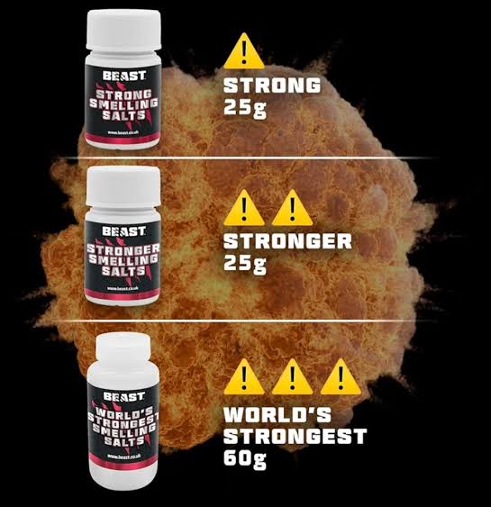 Alpha Designs BEAST Stronger Smelling Salts 25 grams