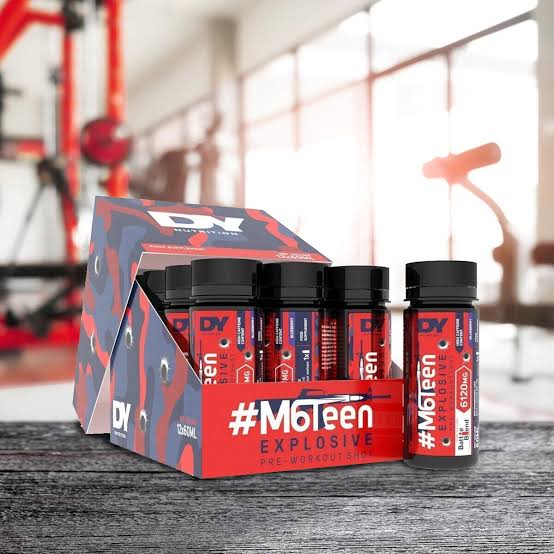 #M6Teen Explosive pre-workout shot 12 x 60ml